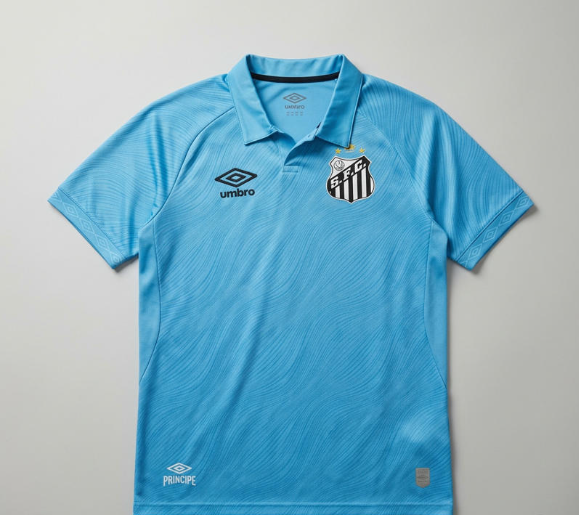 Camisa Azul Santos 25-26 Torcedor