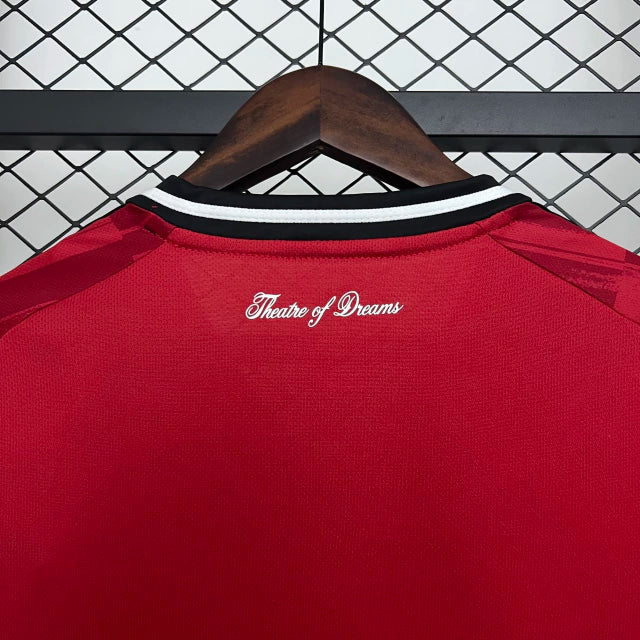 Camisa Home Manchester United 25-26 Torcedor
