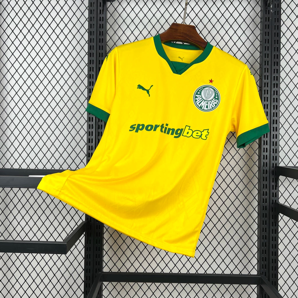 Camisa Amarela Palmeiras III 25/26 Torcedor