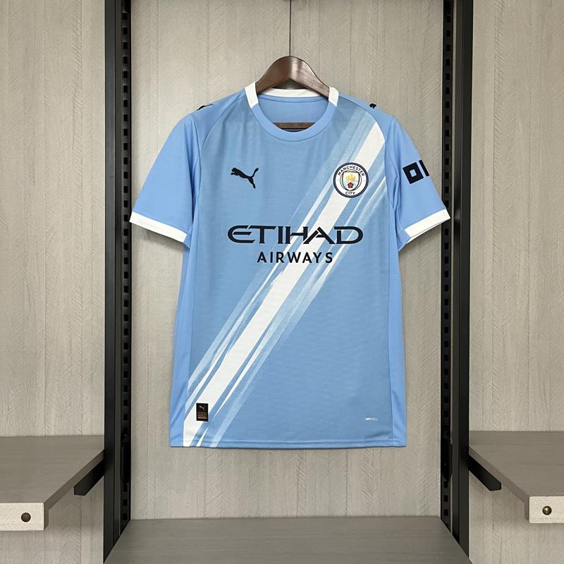 Camisa Home Manchester City 25-26 Torcedor