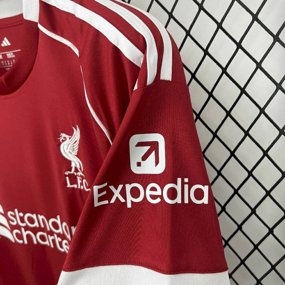 Camisa Home Liverpool 25-26 Torcedor